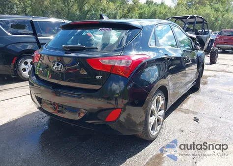 2013 Hyundai Elantra Gt from USA, damaged, VIN KMHD35LE5DU020493